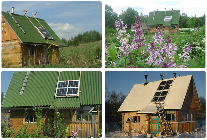 солнечные батареи для эко-поселений