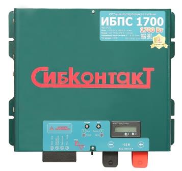 ИБПС-12-1700 OffLine, инвертор DC-AC с зарядным устройством, 12В/1700Вт