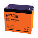 Аккумулятор DeltaDTM 1255 L, 55Ач 12В
